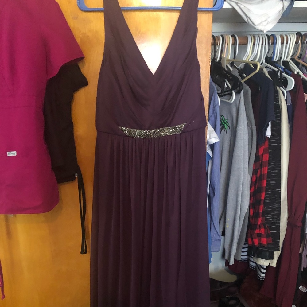 Brides maid dress from David’s bridal